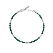 Mabina Bracciale in argento e malachite sintetica 534150